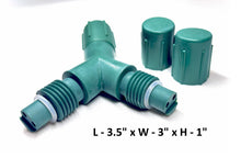Cargar imagen en el visor de la galería, coaxial y connector dimensions