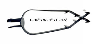 ridge clip dimensions