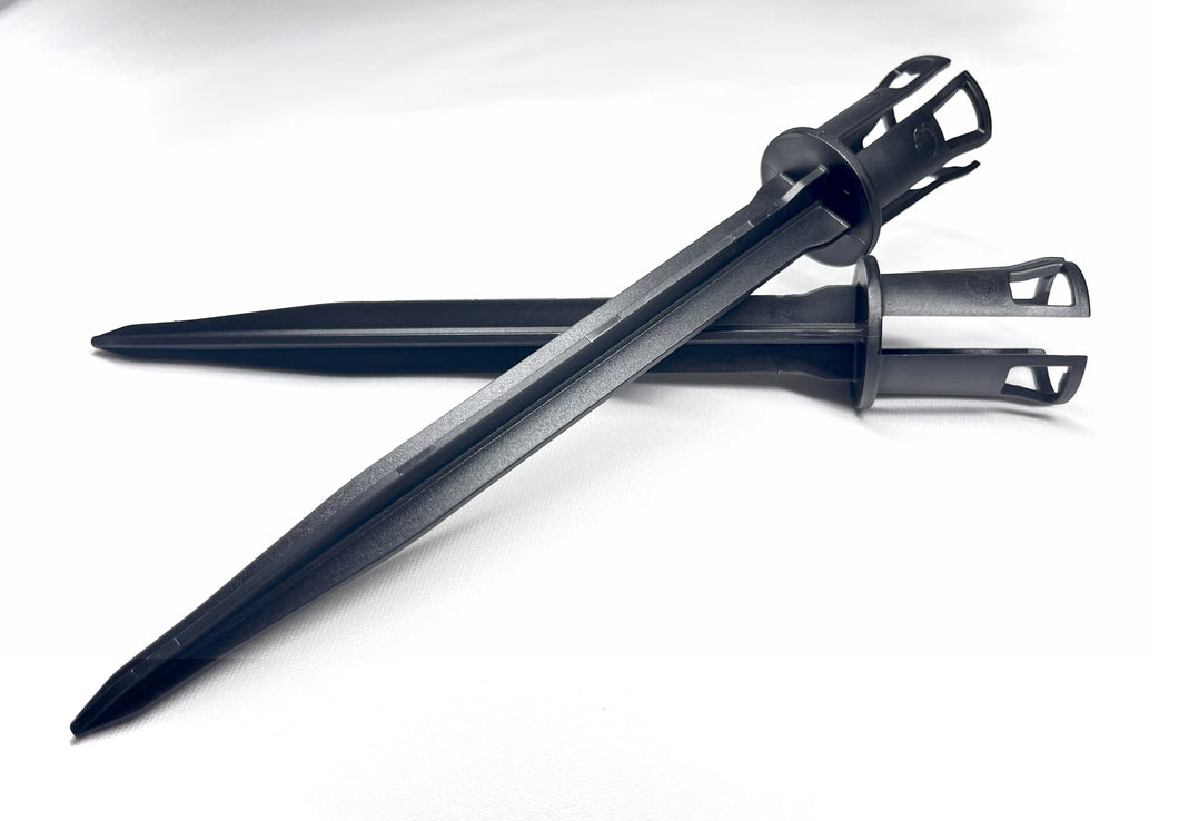 stake light black piece