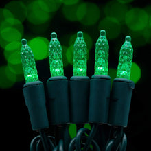 Charger l&#39;image dans la galerie, Green faceted M5 lit up christmas lights

