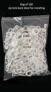 tuff clip pack of 100