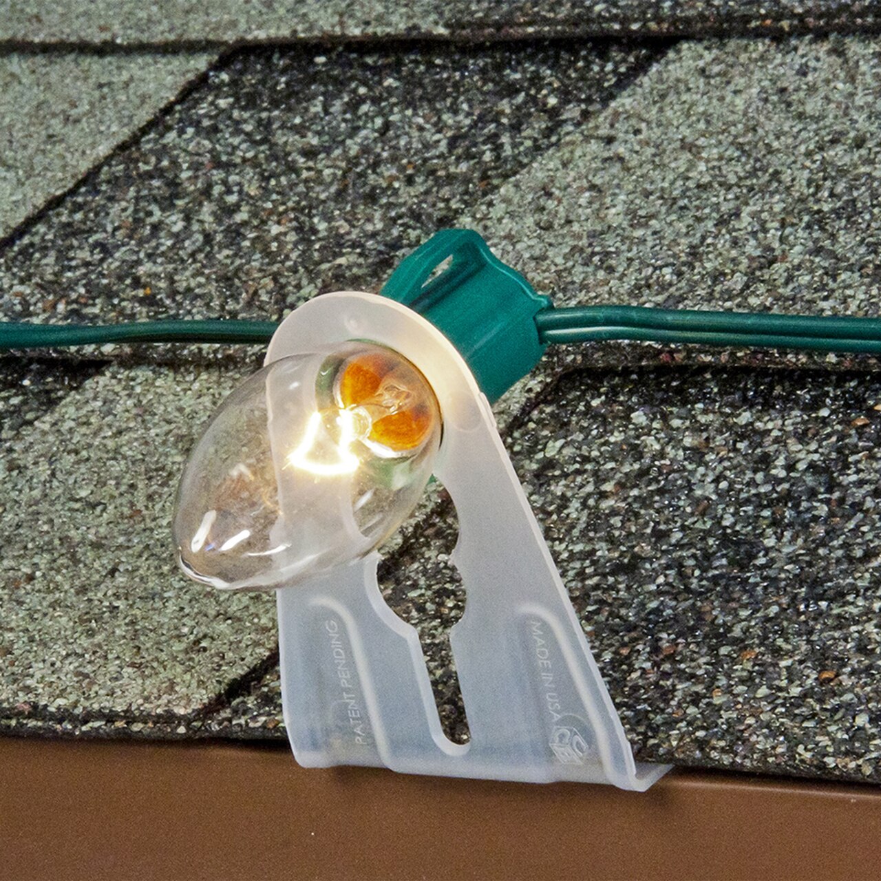 Shingle Tabs, Christmas Light Clips for C7 & C9, Commercial Grade, Pac