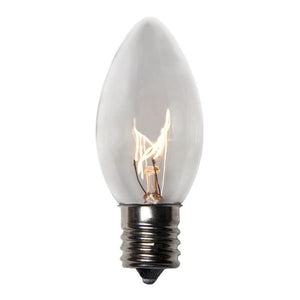 Edison C9 Incandescent Replacement Bulbs Christmas Light Bulb Bulb Fits E17 Socket Box 25
